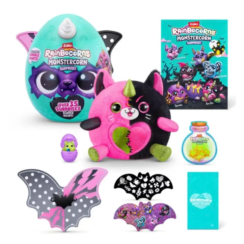 Rainbocorns Peluche Monstruos Sorpresa Surtido4