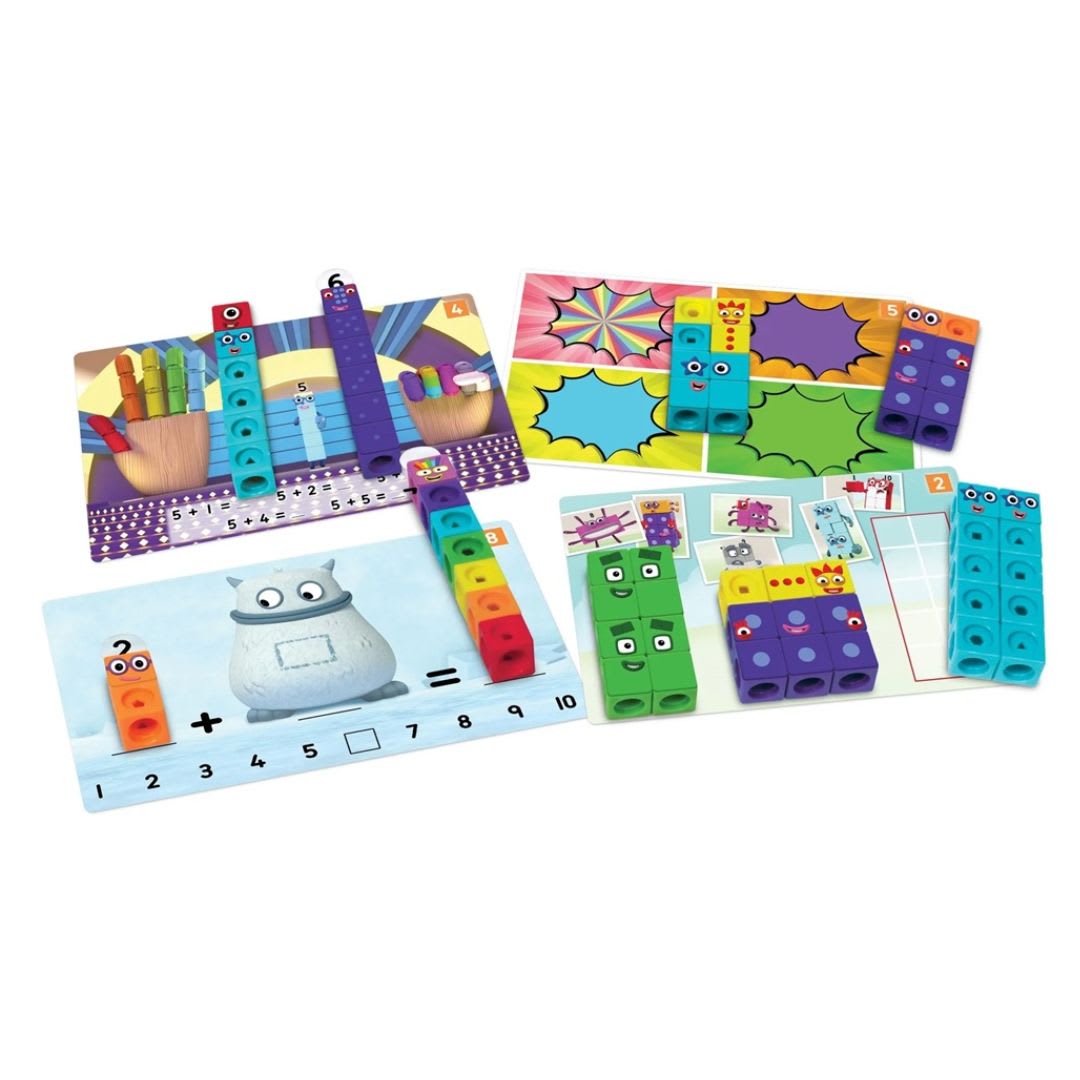 Set de Matemáticas Numberblocks 1-10 MathLink Cubes (198 Pzs)3