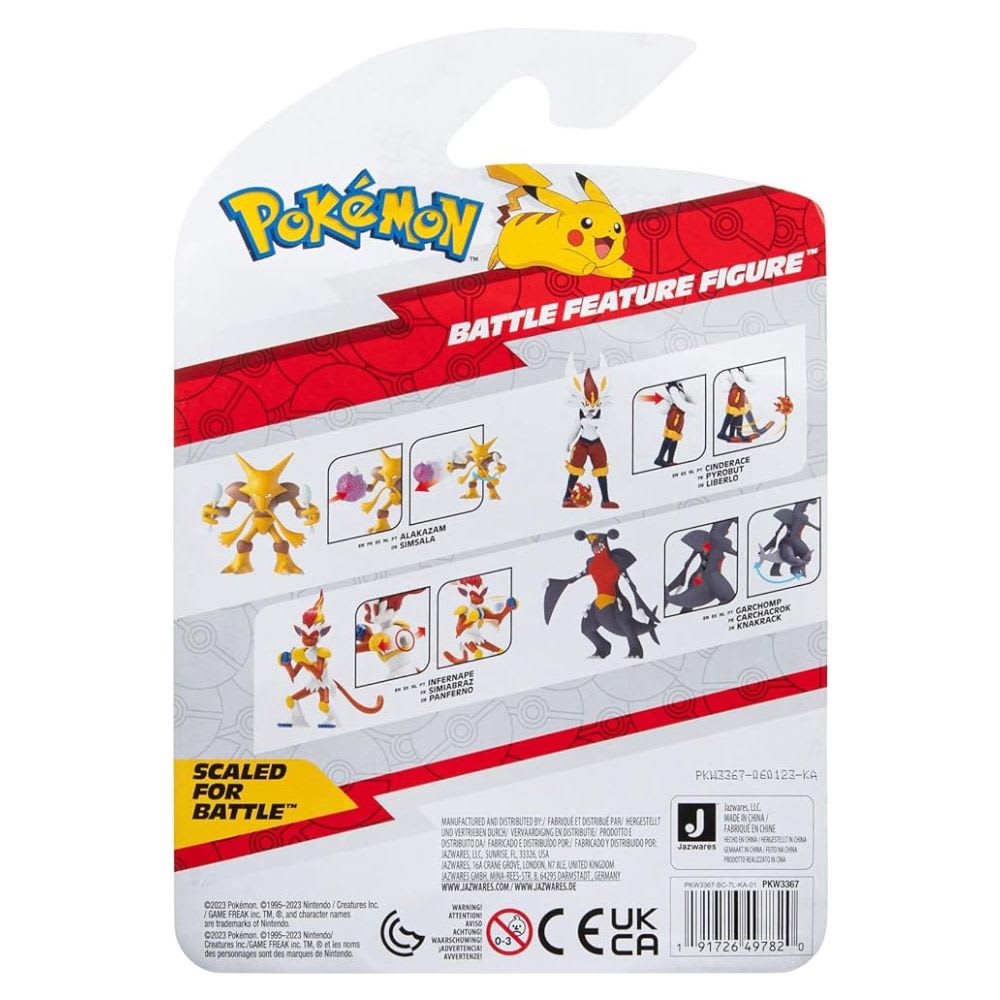 Pokemon Figura De Batalla Garchomp 12cm5
