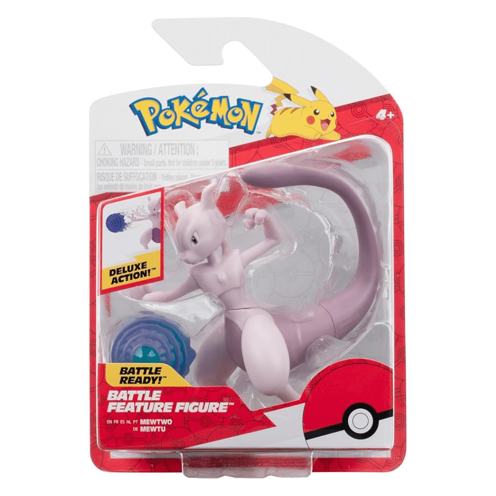 Pokemon Figura De Batalla Mewtwo 12cm1