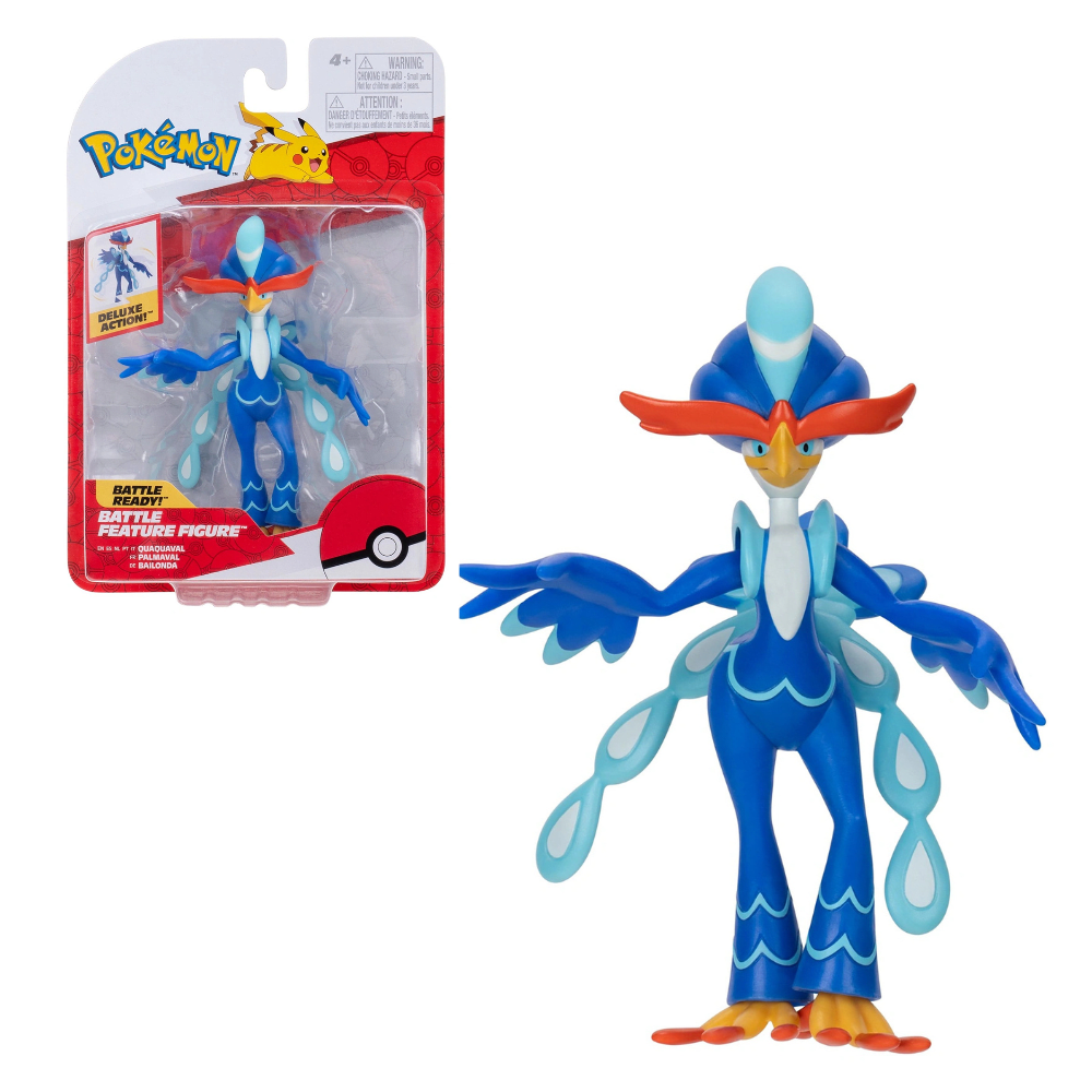 Pokémon Figura De Batalla Quaquaval 12cm2