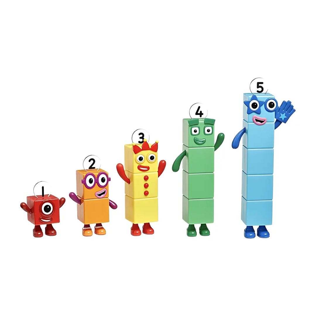 Numberblocks Amigos del 1 a 5 para Aprender a Contar - Juguete educativo2