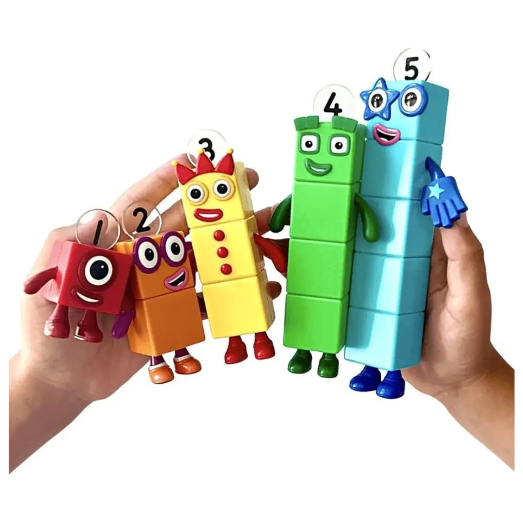 Numberblocks Amigos del 1 a 5 para Aprender a Contar - Juguete educativo3