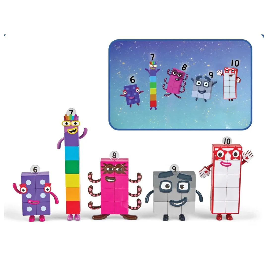 Numberblocks Amigos del 6 a 10 para Aprender a Contar - Juguete educativo2