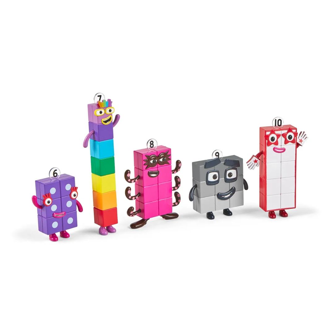 Numberblocks Amigos del 6 a 10 para Aprender a Contar - Juguete educativo3
