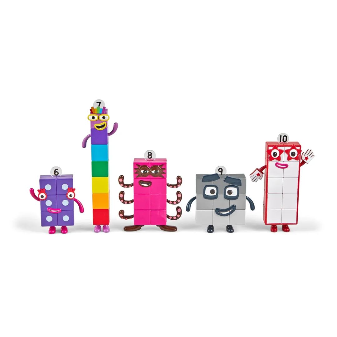 Numberblocks Amigos del 6 a 10 para Aprender a Contar - Juguete educativo4