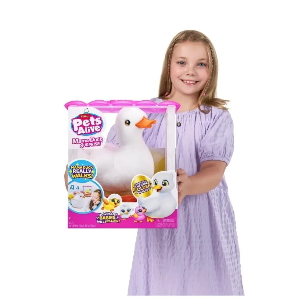 Pets Alive Peluche Mamá Pato Interactivo / Peluches3