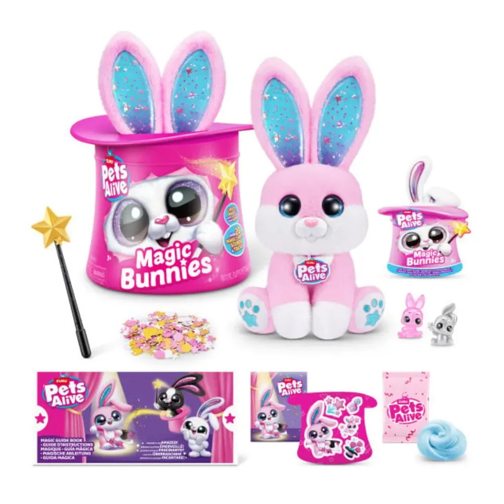 Pets Alive Peluche Conejo Mágico Con Luces y Sonido Surtido1