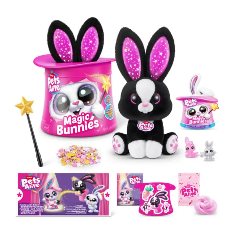 Pets Alive Peluche Conejo Mágico Con Luces y Sonido Surtido2