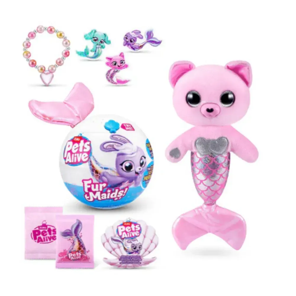 Pets Alive Peluche Sirena Con Luces Y Sonido Surtido1