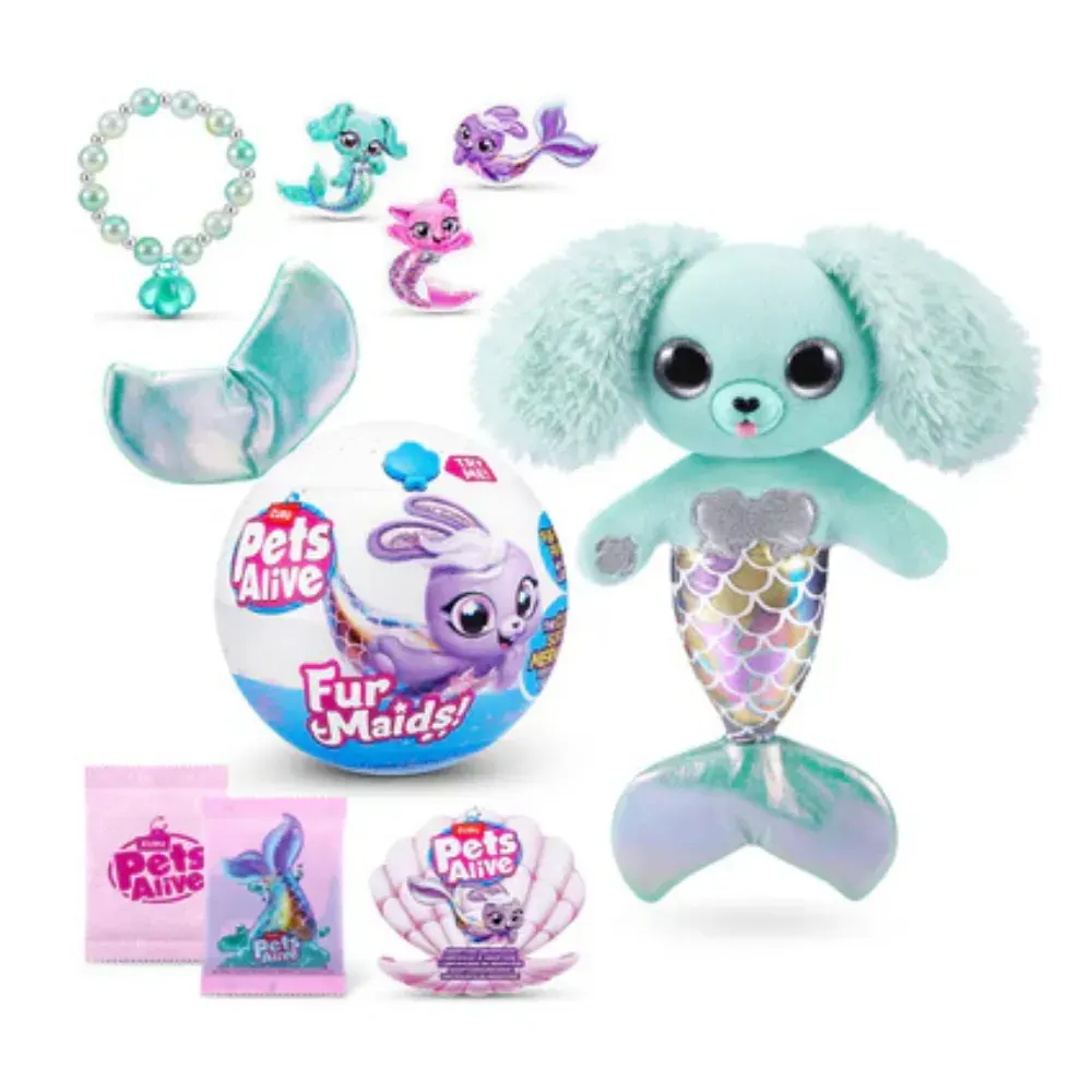 Pets Alive Peluche Sirena Con Luces Y Sonido Surtido3