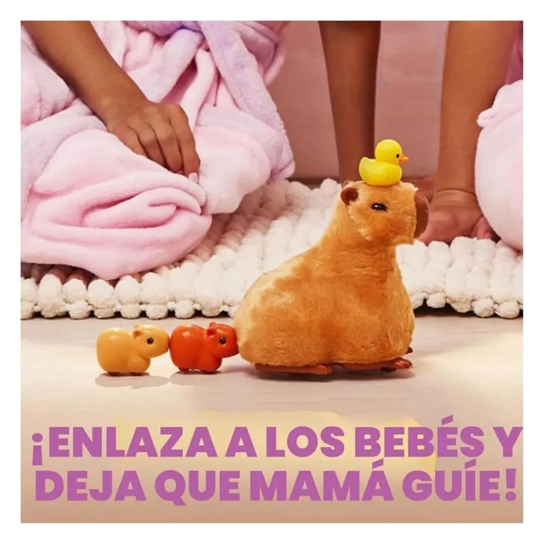 Pets Alive Mamá Capibara y bebés Surpresa ZURU4