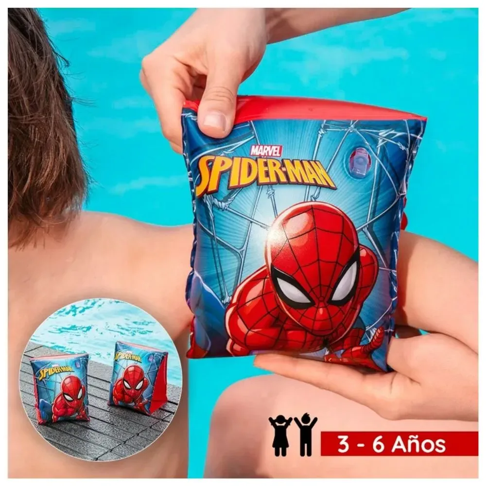 Bestway - Flotador de Brazo Inflable Spiderman3