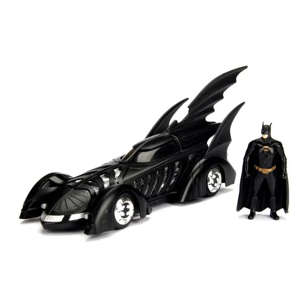 Batman Batimovil Diecast 1995 Jada Escala 1:24 con Figura1
