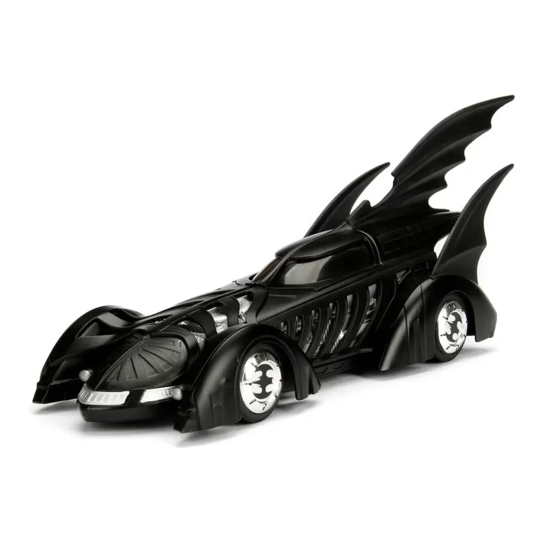 Batman Batimovil Diecast 1995 Jada Escala 1:24 con Figura3