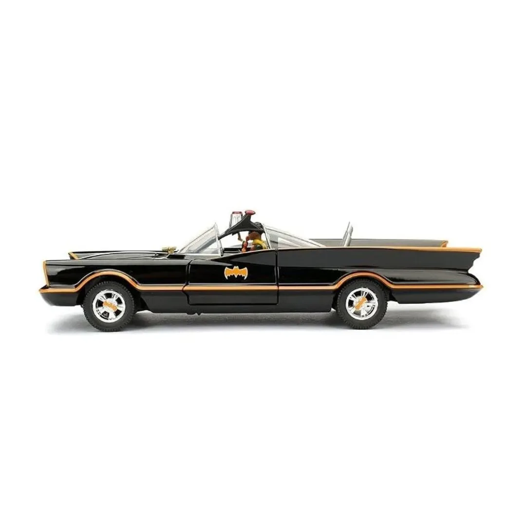 Batman Batimovil Diecast 1966 Escala 1:24 Auto Colección con figura2