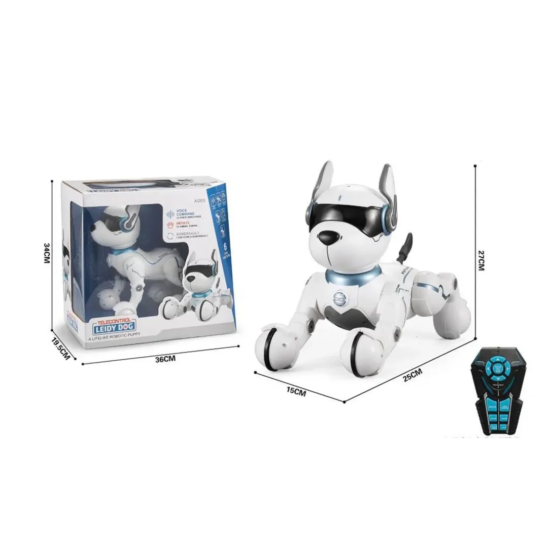 Robot Perro Electrónico Inteligente a Control Remoto con Movimientos4