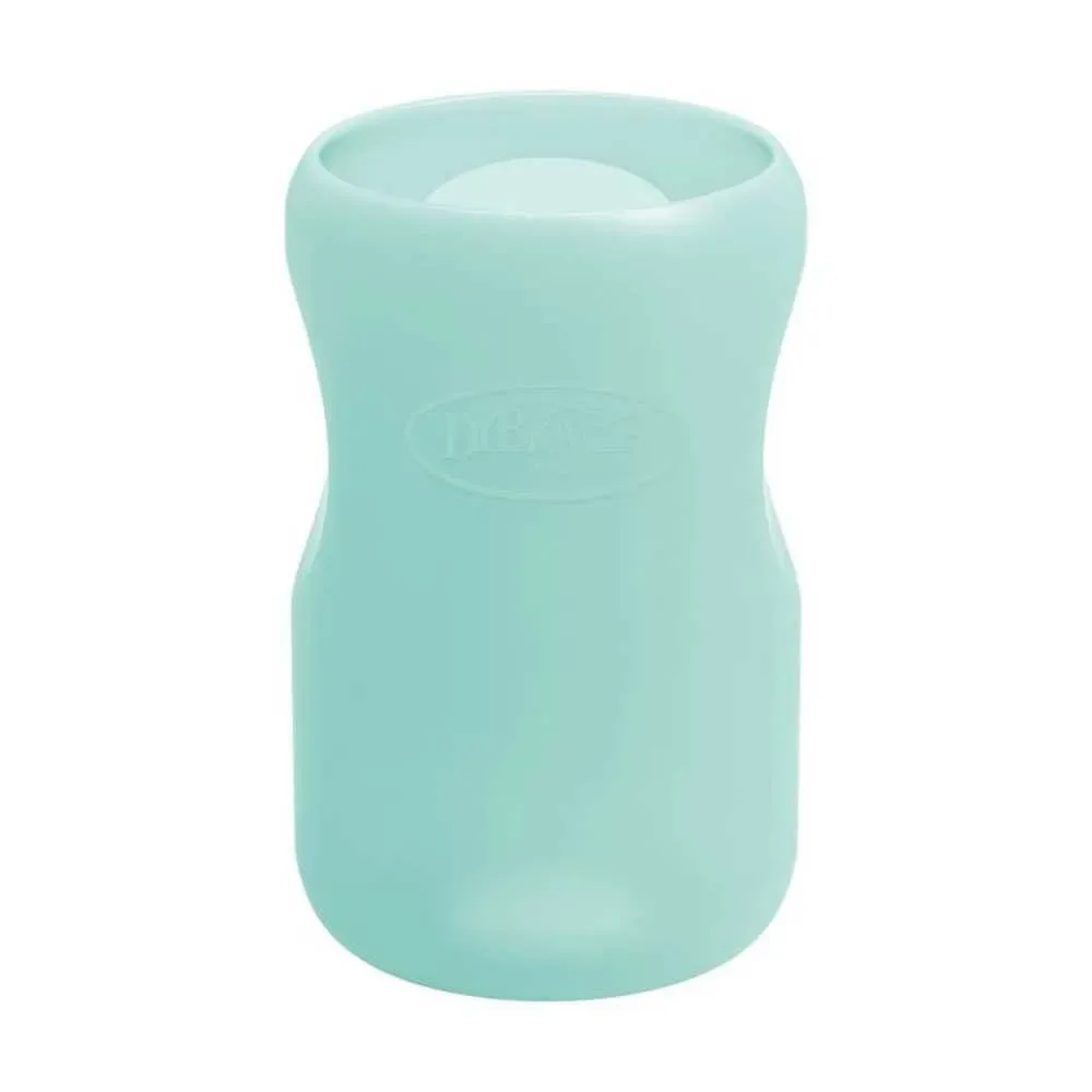 Funda para biberones de vidrio 9oz Boca Ancha color Menta Dr. Brown's1