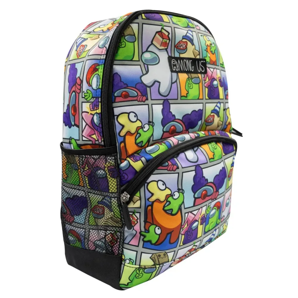 Set Mochila Lonchera y Cartuchera Among Us1