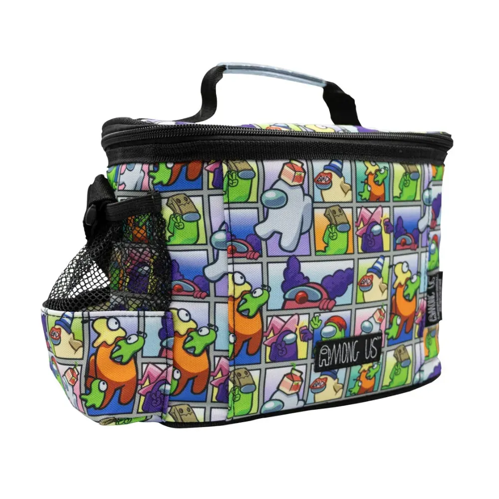 Set Mochila Lonchera y Cartuchera Among Us2