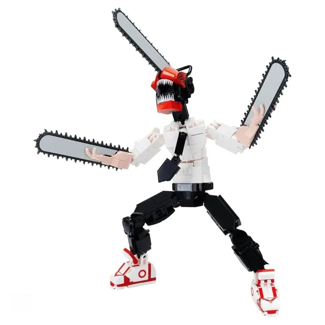 Figura de Acción Armable Chainsaw Man 311 pzas BLDR2