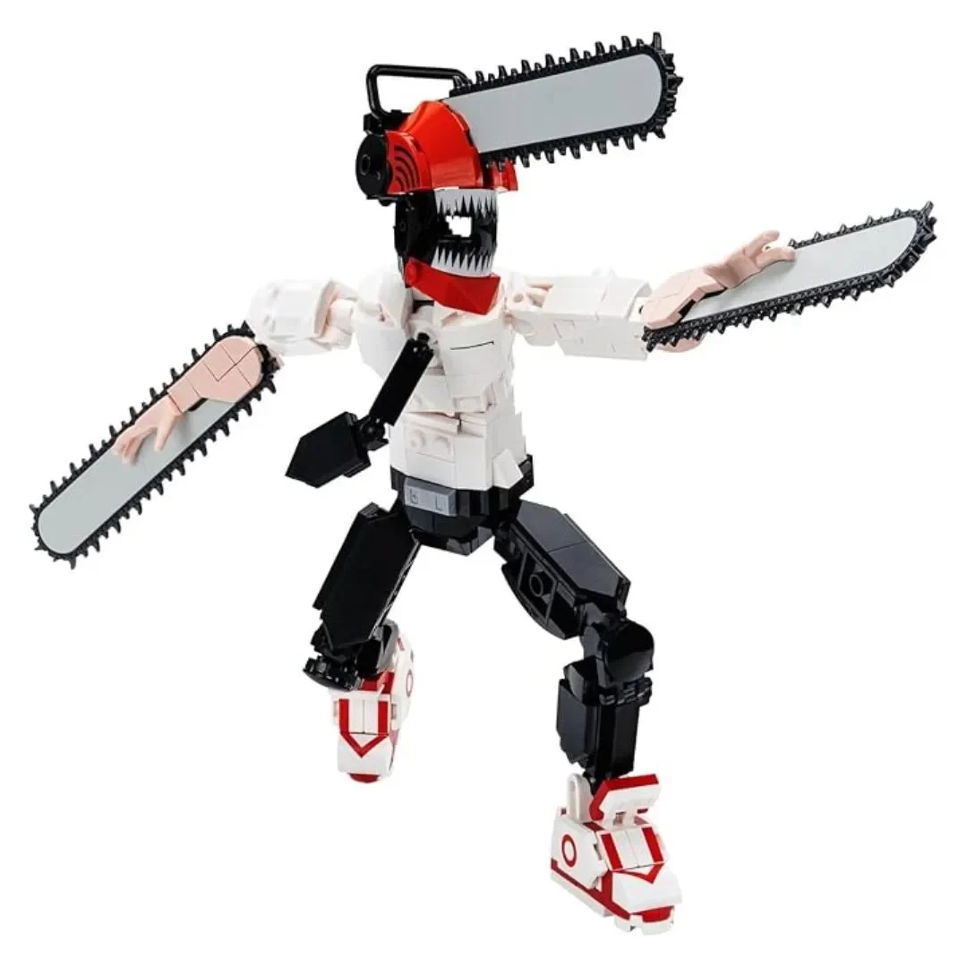 Figura de Acción Armable Chainsaw Man 311 pzas BLDR3