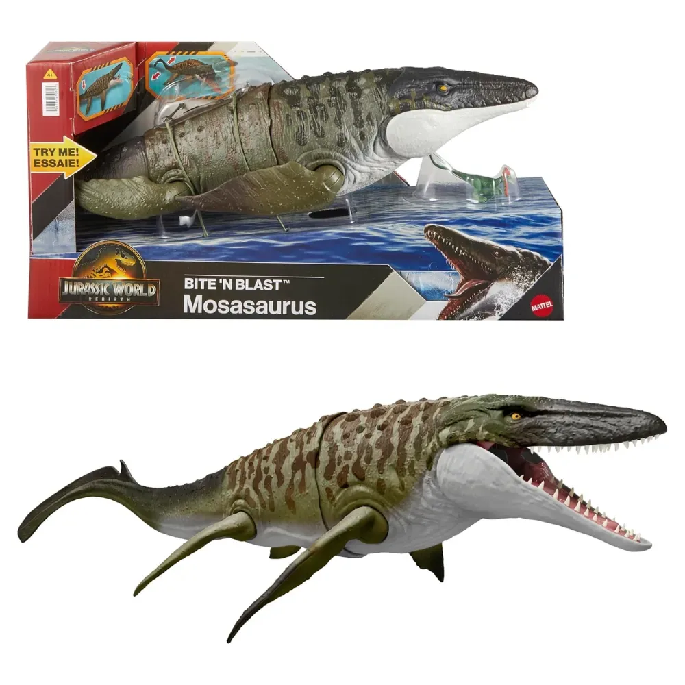 Jurassic World Rebirth Bite N Blast Mosasaurus1
