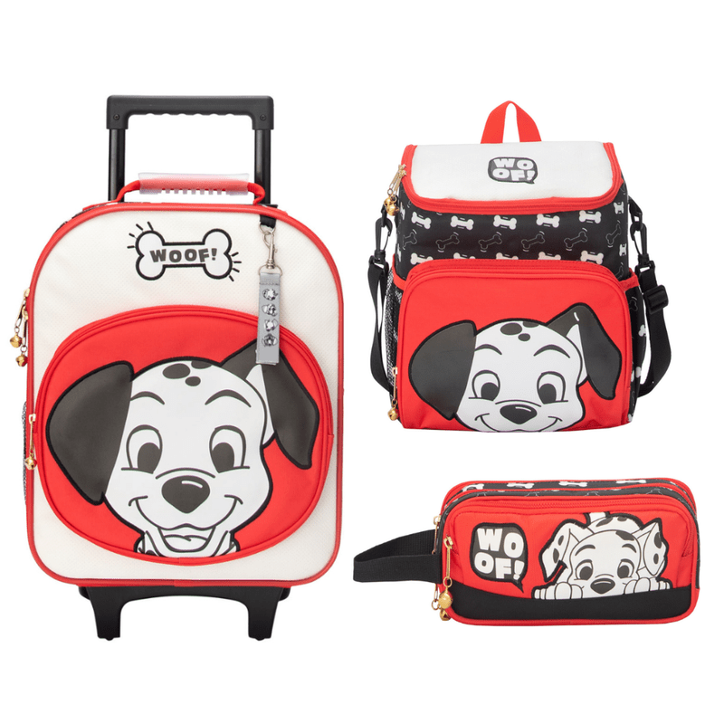 Set Escolar 101 dalmatas Maleta lonchera cartuchera Nido1