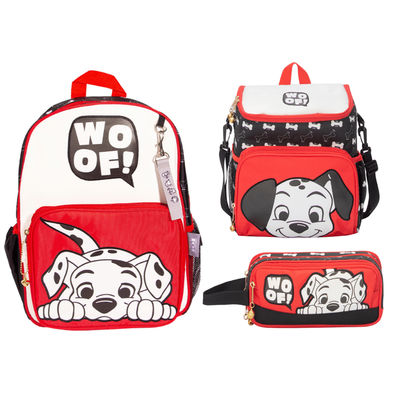 Set Escolar 101 dalmatas Mochila Lonchera Cartuchera Nido1