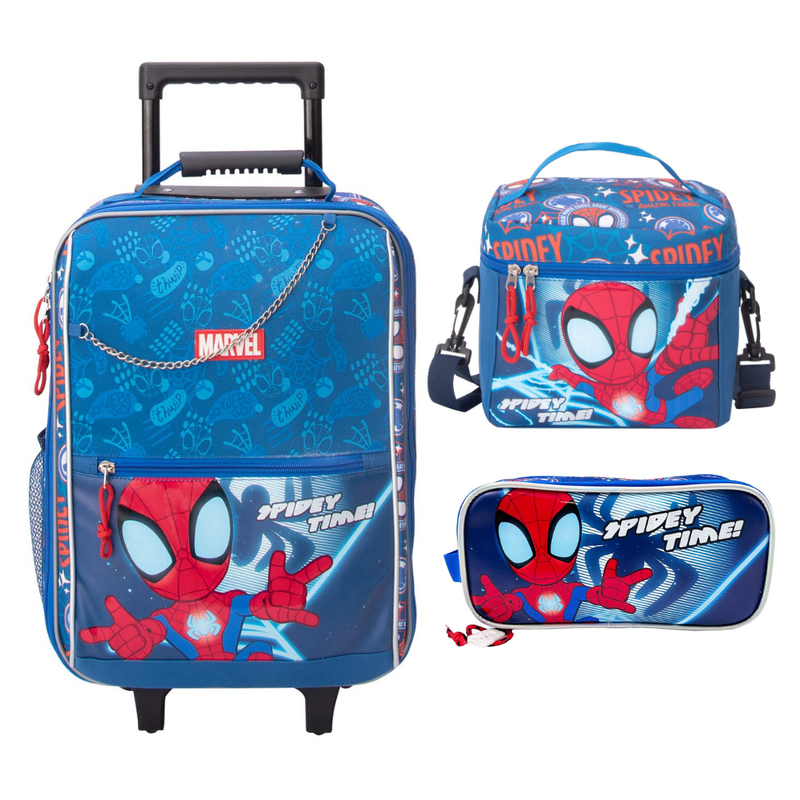 Set Maleta Lonchera Cartuchera Spidey Colección B1