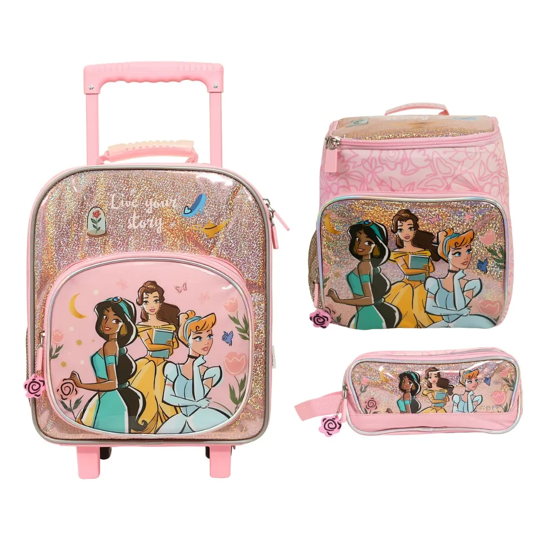 Set de Maleta Lonchera Cartuchera Princesas1