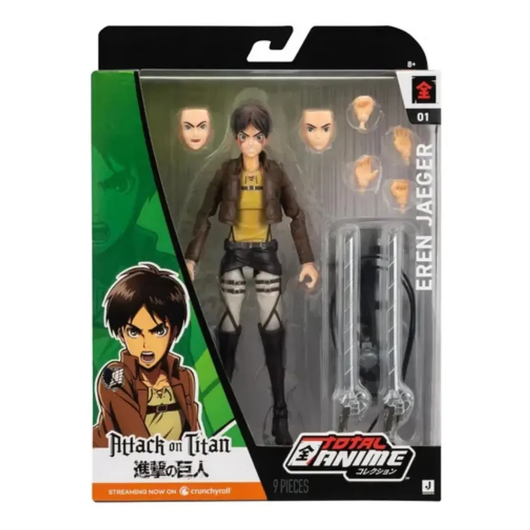 Figura De Acción Articulable Eren Jaeger 16 Cm1
