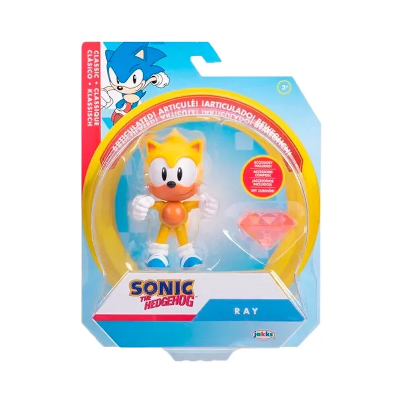 Sonic The Hedgehog Wave 10 Figura de Ray + Accesorio1