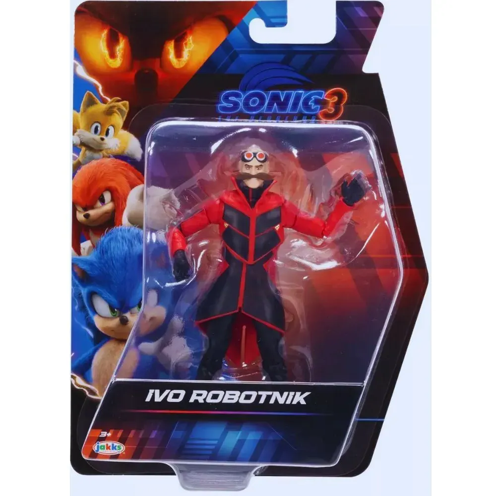 Sonic 3 Figura De Acción - Dr Ivo Robotnik 12 Cm2