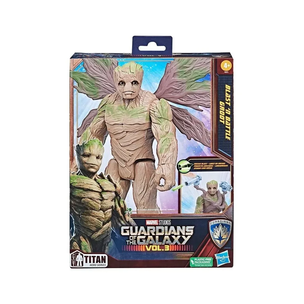 Figura de Acción Marvel - Guardianes de la Galaxia Groot Batalla1
