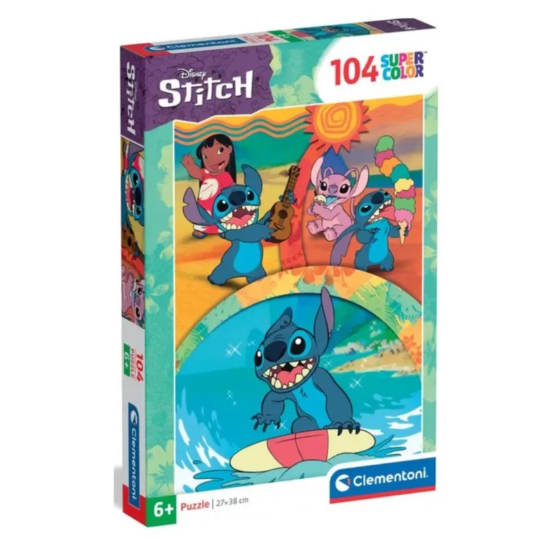 Clementoni Rompecabezas Disney Stich X 104 Pzas3