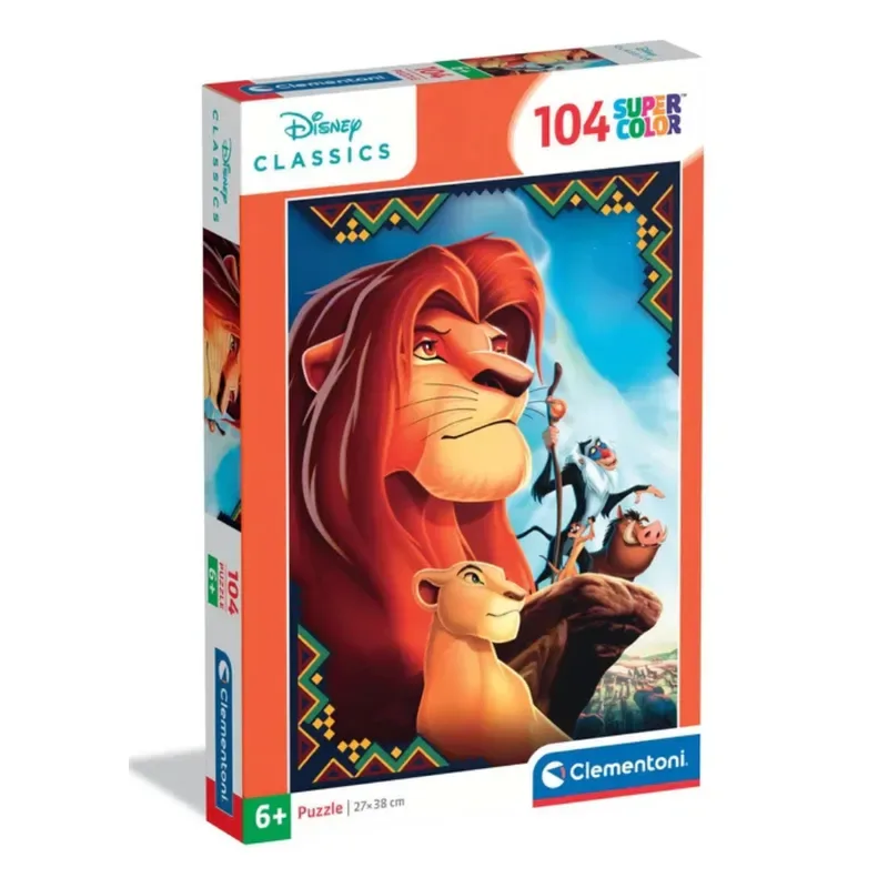 Clementoni Rompecabezas Disney Rey León X 104 Pzas3