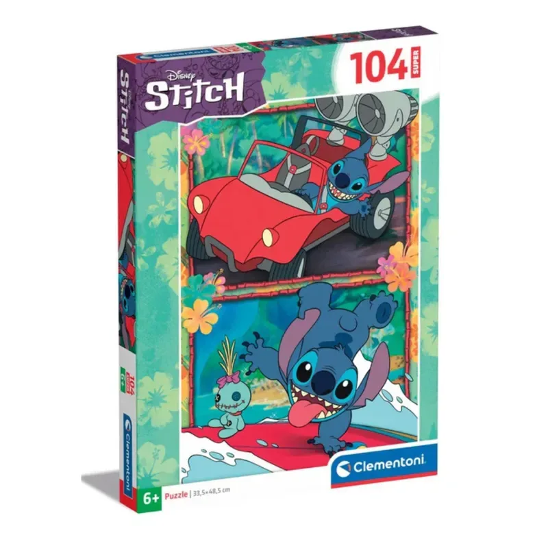 Clementoni Rompecabezas Disney Stitch 2 - X 104 Pzas3
