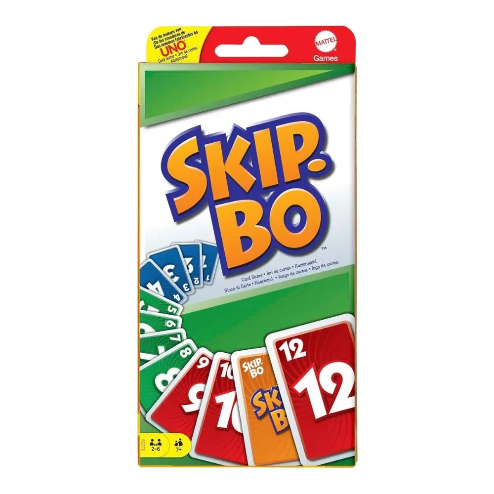 Mattel Juego de Cartas Skip-BO5