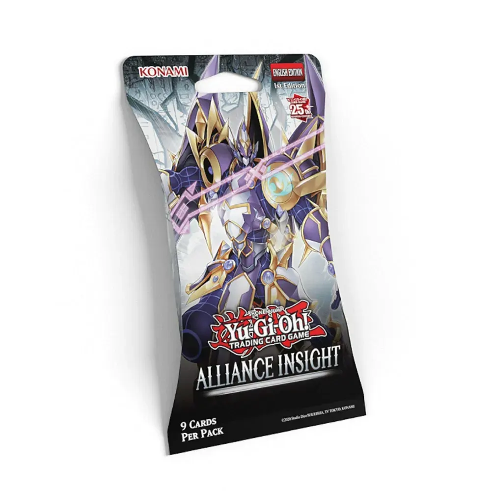 Cartas Yu-Gi-Oh Alliance Insight Sleeved Booster Ingles Sobre x1und Aleatorio1