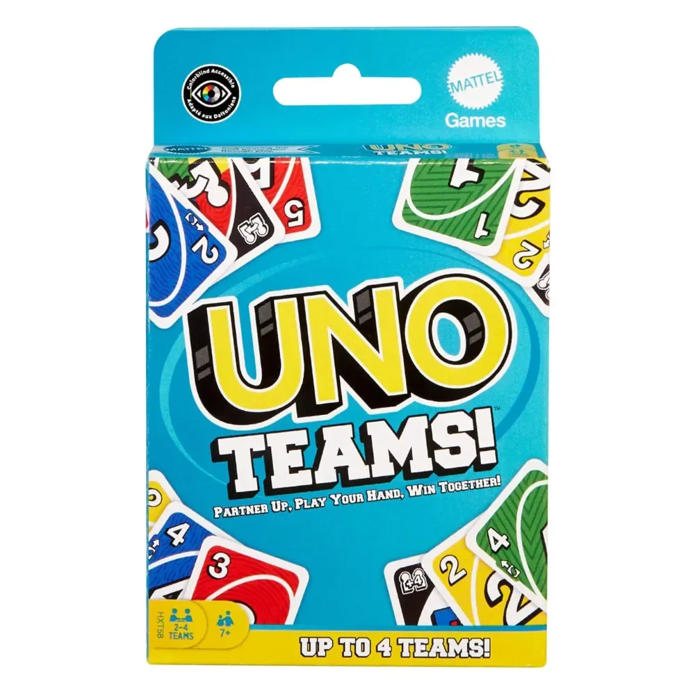 Mattel Games Cartas Uno Teams1