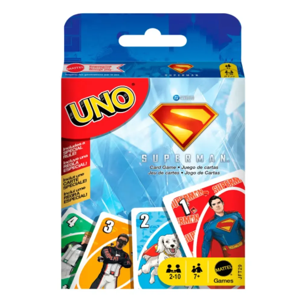 Juego De Cartas UNO Super Man1