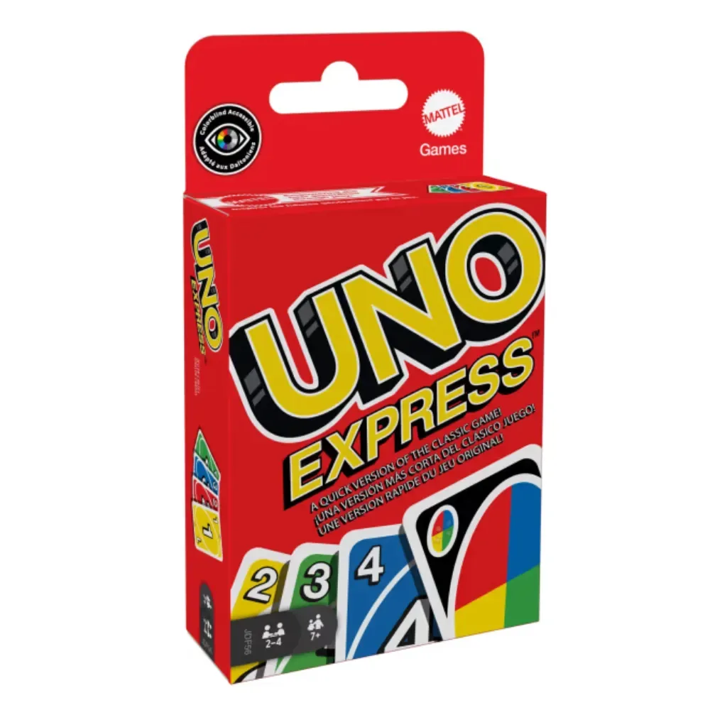 Uno Express Juego de Cartas Mattel Games1