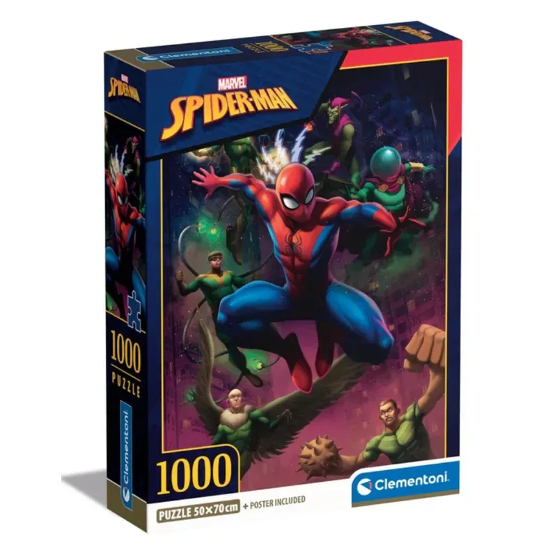 Clementoni Rompecabezas Marvel Spider-Man X 1000 Pzas3