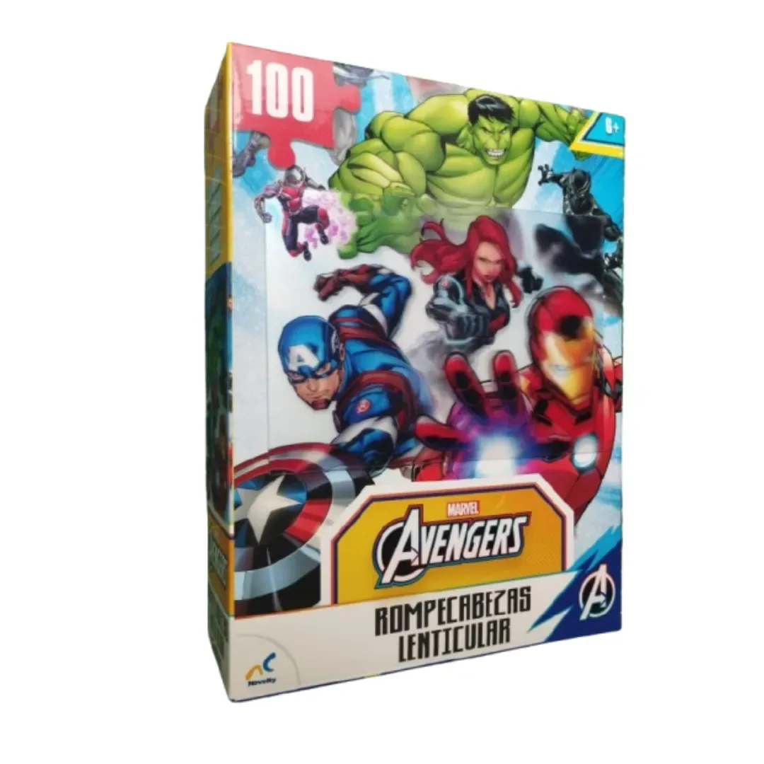 Disney Rompecabeza Especial Avengers Lenticular 100Pz1