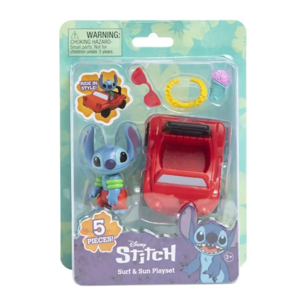 Disney Stitch Surf And Sun Playset3