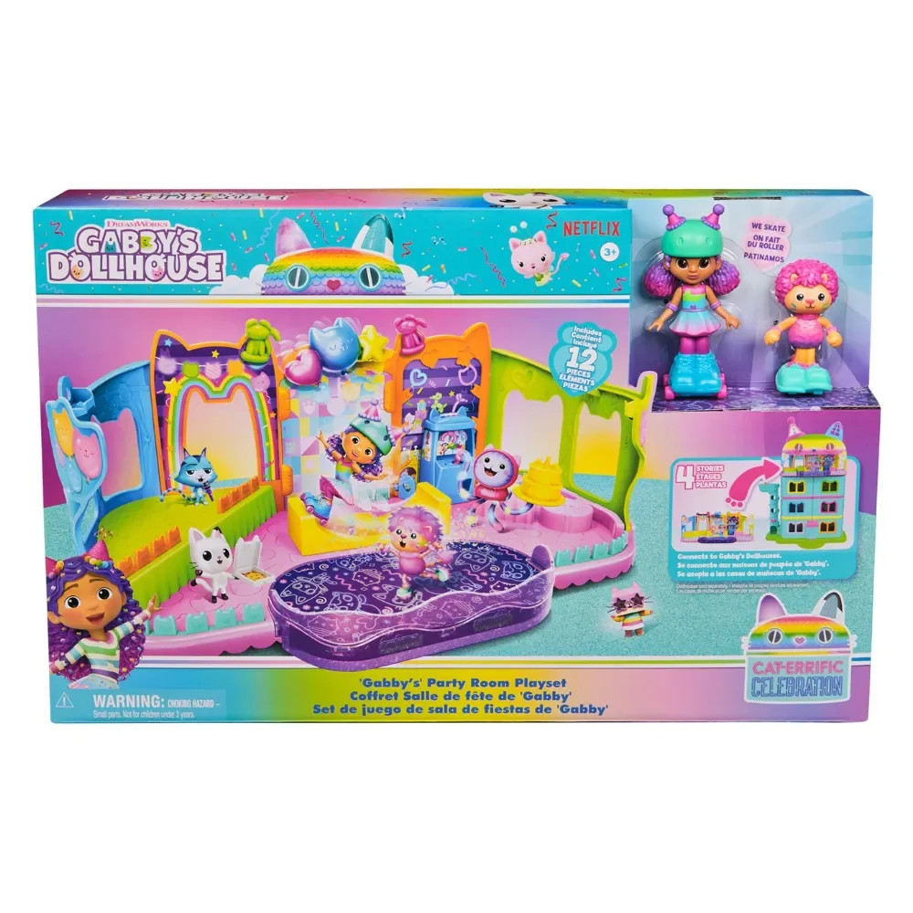 Gabbys Dollhouse Set Sala de Fiesta4