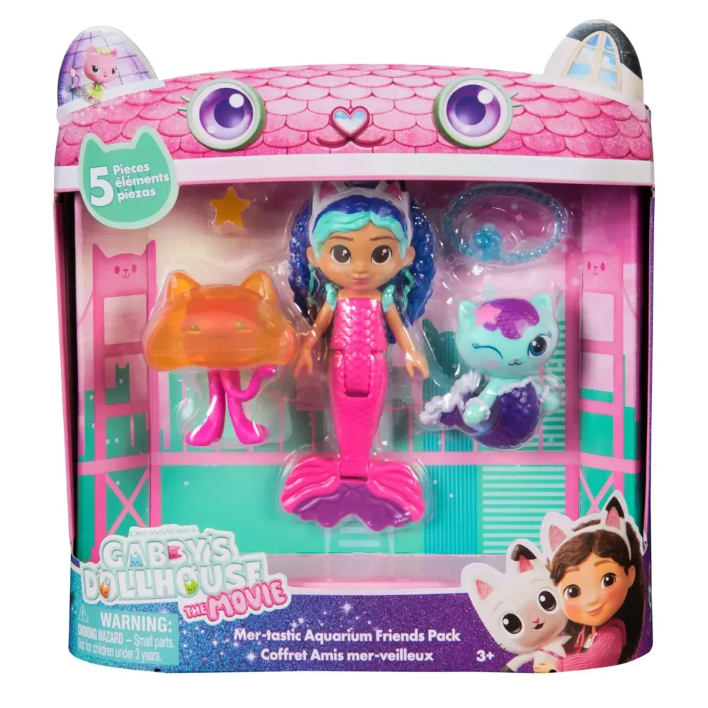 Gabbys Dollhouse Pack x3 Figuras La Pelicula5