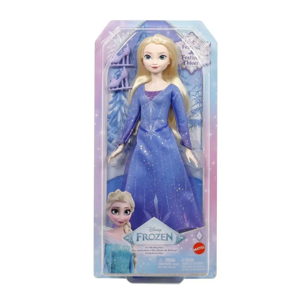 Disney Frozen Muñeca Elsa patinaje1