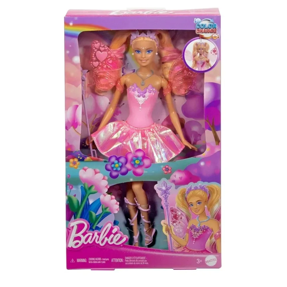 Muñeca Barbie Hada Colores Mágicos1